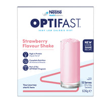 Optifast VLCD Shake Strawberry Flavour 12 Pack - GimmeNow