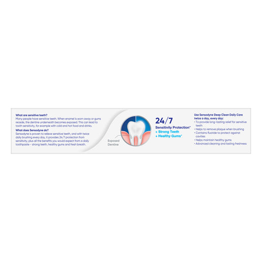 Sensodyne Deep Clean Toothpaste 100g