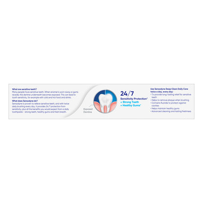 Sensodyne Deep Clean Toothpaste 100g