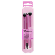 Real Techniques Eye Shade + Blend Brushes 3 Piece Set