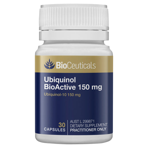 BIOCEUTICALS Ubiquinol BioActive 150mg 30 Capsules
