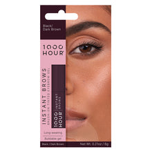 1000HOUR Instant Brows Black/Dark Brown 6g