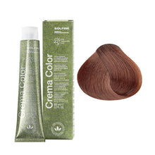 Solfine Crema Colour 7MR Ginger Blonde Permanent Hair Colour 65mL