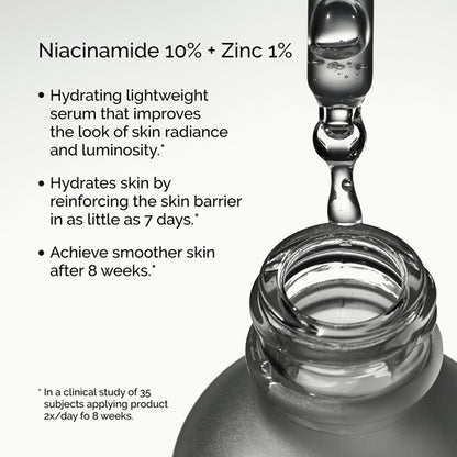 The Ordinary Niacinamide 10% + Zinc 1% 30mL - GimmeNow