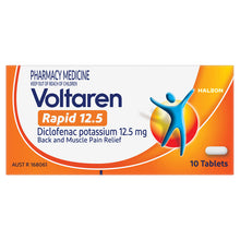 Voltaren Rapid 12.5 10 Tablets