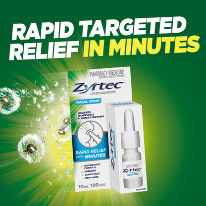 Zyrtec Levocabastine Nasal Spray 10mL