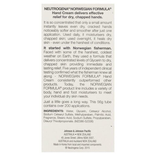 Neutrogena® Norwegian Formula Fragranced Hand Cream 56g - GimmeNow