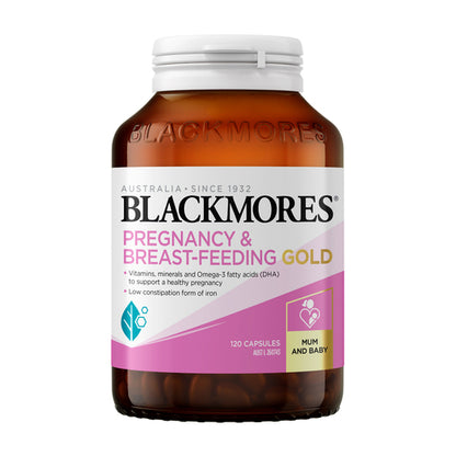 Blackmores Pregnancy & Breast-Feeding Gold 120 Capsules