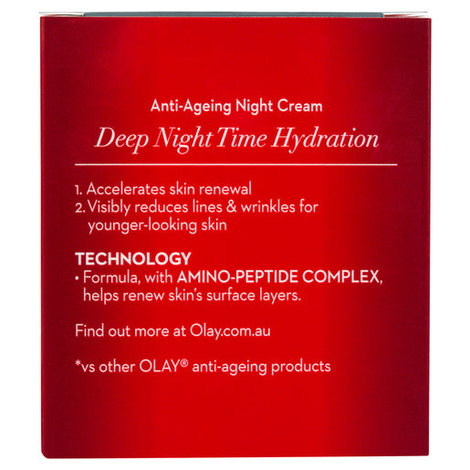 Olay Regenerist Revitalising Night Face Cream Moisturiser 50g - GimmeNow