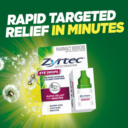 Zyrtec Levocabastine Eye Drops 4mL