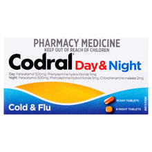 CODRAL® Day & Night Cold & Flu 24 Tablets - GimmeNow