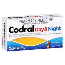 CODRAL® Day & Night Cold & Flu 24 Tablets - GimmeNow