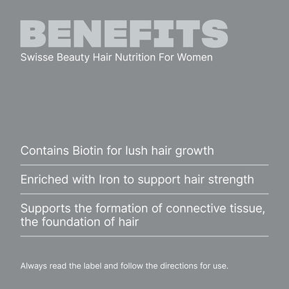Swisse Beauty Hair Nutrition For Women 60 Capsules