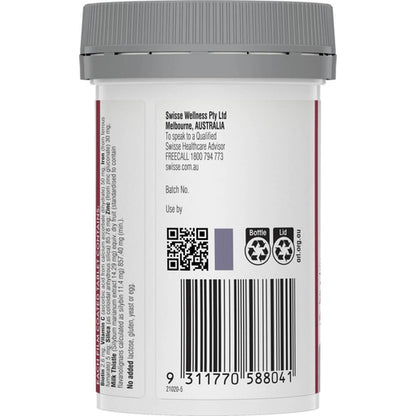 Swisse Beauty Hair Skin Nails+ 60 Tablets