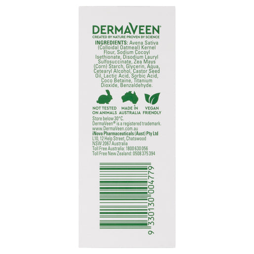 DermaVeen Daily Nourish Soap-Free Cleansing Bar 115g