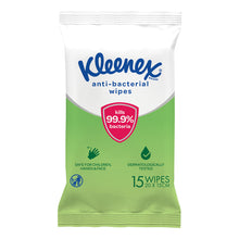 Kleenex Anti-Bacterial Wet Wipes 15 Wipes