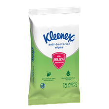 Kleenex Anti-Bacterial Wet Wipes 15 Wipes