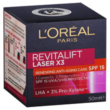 L'Oréal Paris Revitalift Laser X3 Intensive Anti-Ageing Day Moisturiser SPF 15 50mL - GimmeNow