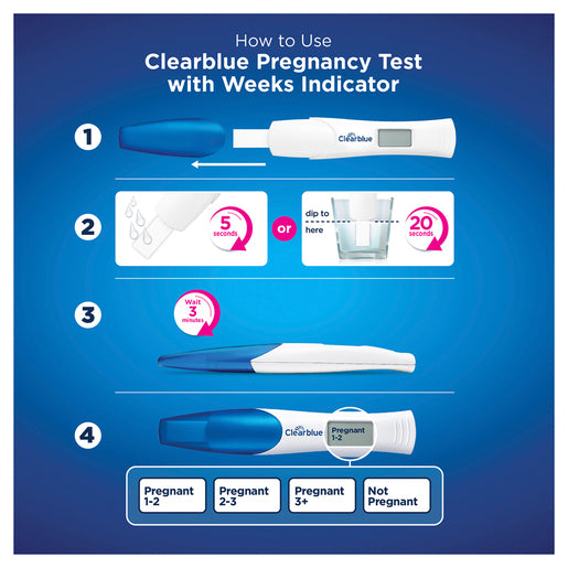 Clearblue Pregnancy Test With Weeks Indicator 1 Pack