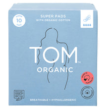 TOM Organic Super Pads 10 Pack