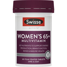 Swisse Ultivite Women's 65+ Multivitamin 60 Tablets