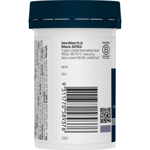 Swisse Ultivite Men's 65+ Multivitamin 60 Tablets