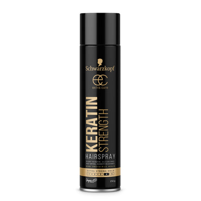 Schwarzkopf Extra Care Keratin Strength Hairspray Maximum Hold 250g