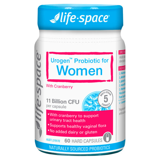 Life-Space Urogen™ Probiotic For Women 60 Capsules