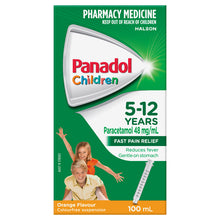 Panadol Children 5-12 Years Orange Flavour 100mL