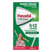 Panadol Children 5-12 Years Strawberry Flavour 100mL