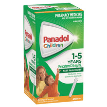 Panadol Children 1-5 Years Orange Flavour 200mL
