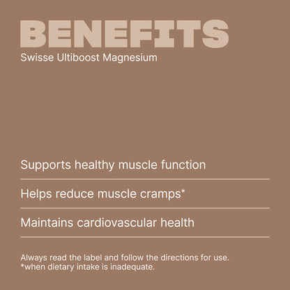 Swisse Ultiboost Magnesium 120 Tablets