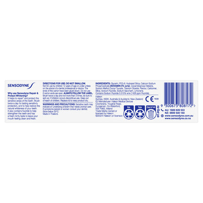 Sensodyne Repair & Protect Whitening Toothpaste 100g