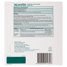 NICORETTE® Fruitdrops Nicotine Extra Strength 4mg Fruit 80 Lozenges