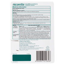 NICORETTE® QuickMist Nicotine 1mg Mouth Spray Freshmint 150 Sprays