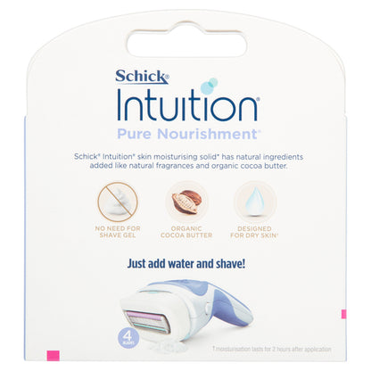 Schick Intuition Pure Nourishment Refill 3 Pack