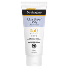 Neutrogena® Ultra Sheer Body Lotion Sunscreen SPF50 85mL - GimmeNow