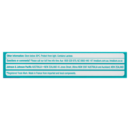 Imodium Easy To Swallow Capsules 8 Capsules