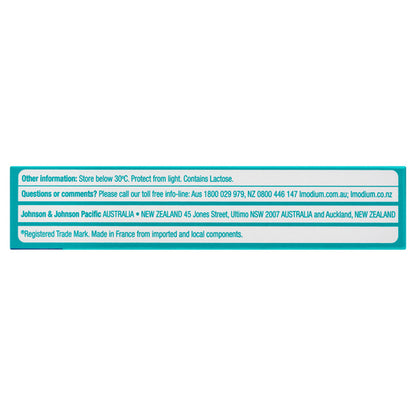 Imodium Easy To Swallow Capsules 8 Capsules
