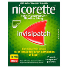 NICORETTE® Nicotine 15mg 16 Hour Invisipatch Step 2 7 Patches