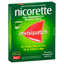 NICORETTE® Nicotine 25mg 16 Hour Invisipatch Step 1 14 Patches