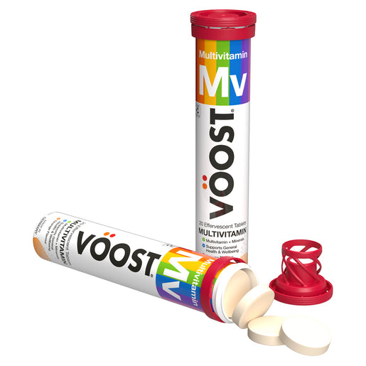 VÖOST Multivitamin Orange Flavour 20 Tablets - GimmeNow