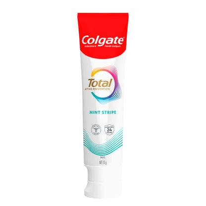 Colgate Total Active Prevention+ Toothpaste Mint Stripe 115g