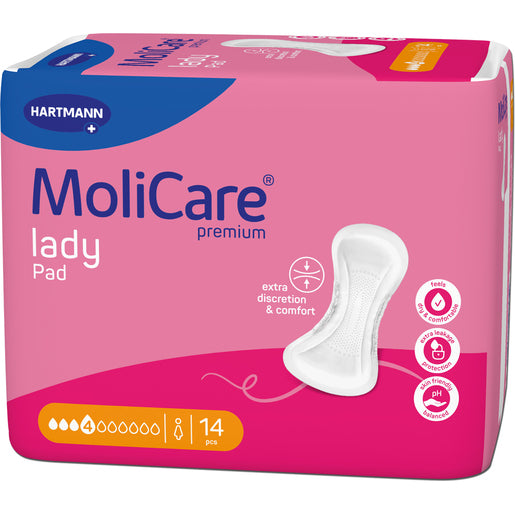 MoliCare Premium Lady Pad 4 Drop 14 Pack