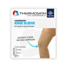 Thermoskin Compression Knee Sleeve Large Beige 1 Each