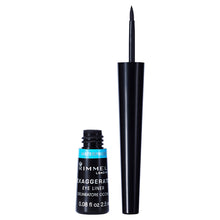 Rimmel London Exaggerate Eye Liner Waterproof Black 2.5mL