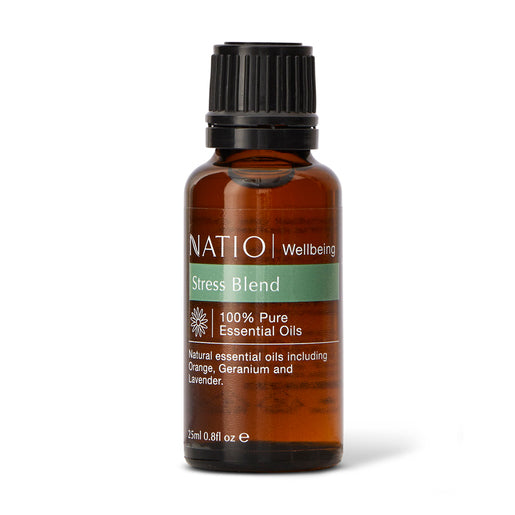Natio Focus On Stress Pure Essential Oil Blend 25mL - GimmeNow