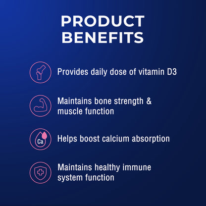 Ostelin Vitamin D3 1000IU 250 Capsules