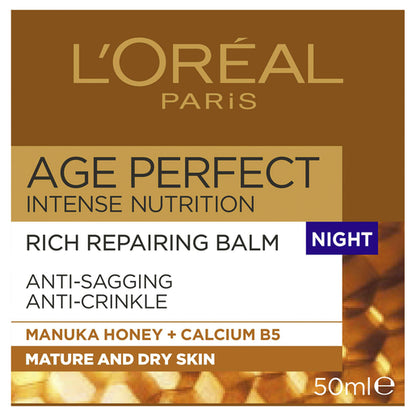 L'Oréal Paris Age Perfect Intense Nutrition Repairing Night Cream 50mL