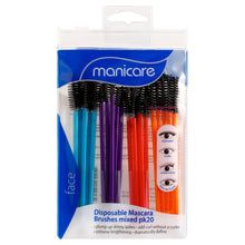 Manicare Disposable Mascara Wands, Mixed Pack 20 Pack